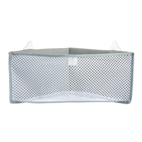 High’n Dry Corner Bath Organizer and Storage, Gray, Unisex