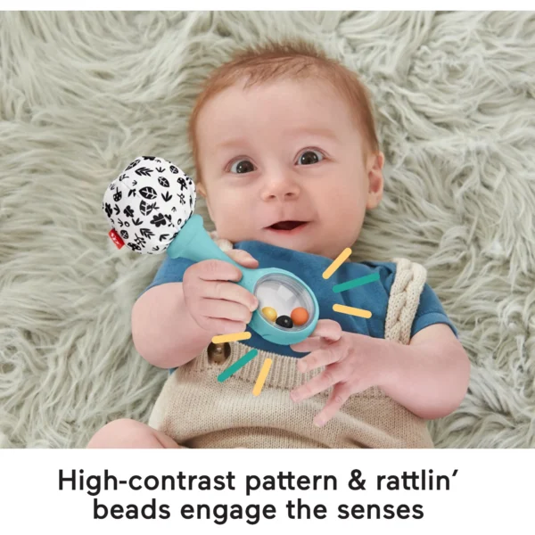 Set of 2 Baby Rattle Maracas Toys for Infants - Image 6