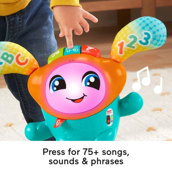 DJ Bouncin’ Beats Electronic Baby & Toddler Learning Toy with Music, Lights & Bouncing Action - Image 4