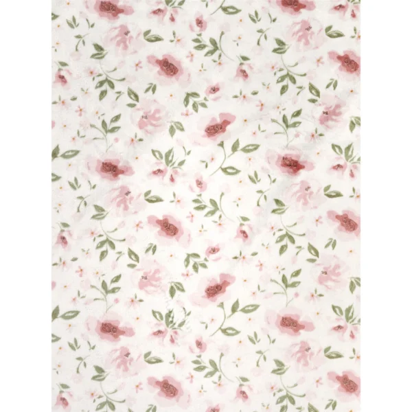 Reversible Plush Baby Blanket 30"x40" – Ivory Soft 2-Ply Blanket for Girls - Image 6