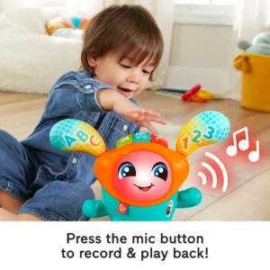 DJ Bouncin’ Beats Electronic Baby & Toddler Learning Toy with Music, Lights & Bouncing Action