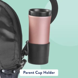 Cloud Umbrella Stroller – Lightweight 9.5 lb. Black Stroller for Toddlers