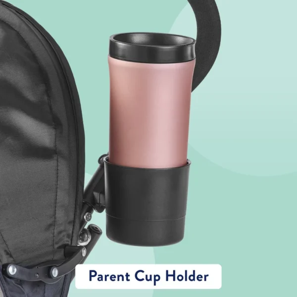 Cloud Umbrella Stroller – Lightweight 9.5 lb. Black Stroller for Toddlers - Image 2