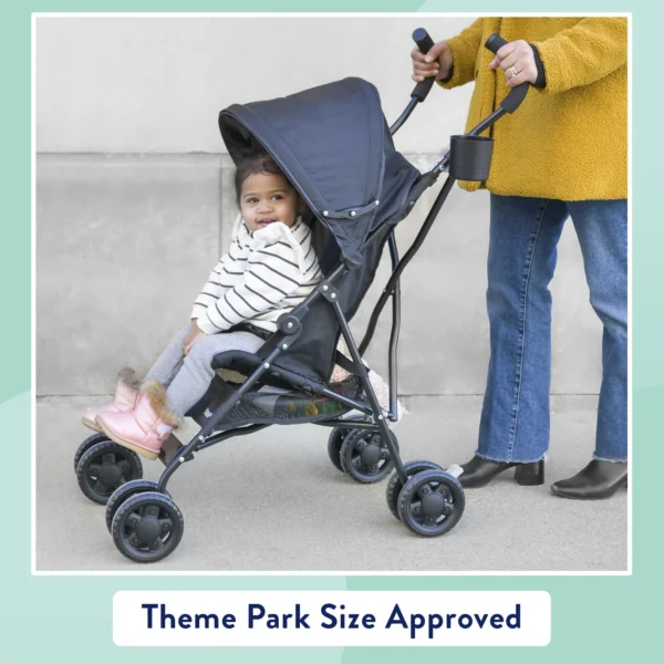 Cloud Umbrella Stroller – Lightweight 9.5 lb. Black Stroller for Toddlers - Image 6