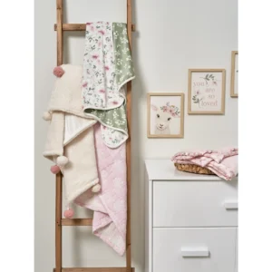 Reversible Plush Baby Blanket 30